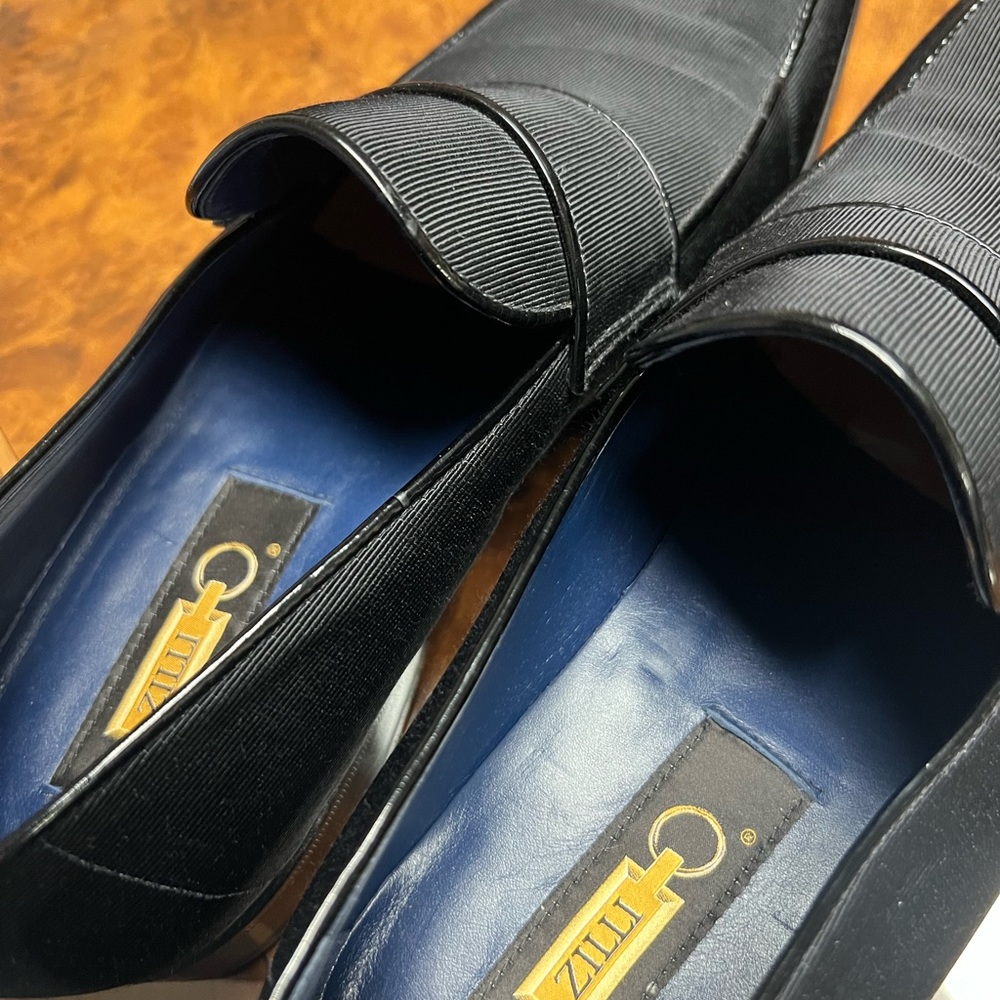 Designer men’s loafers, used few times wasn’t right size in first place too big